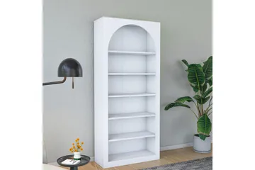 Eimar Bokhylle 80 cm - Hvit - Oppbevaring - Hyller - Bokhylle