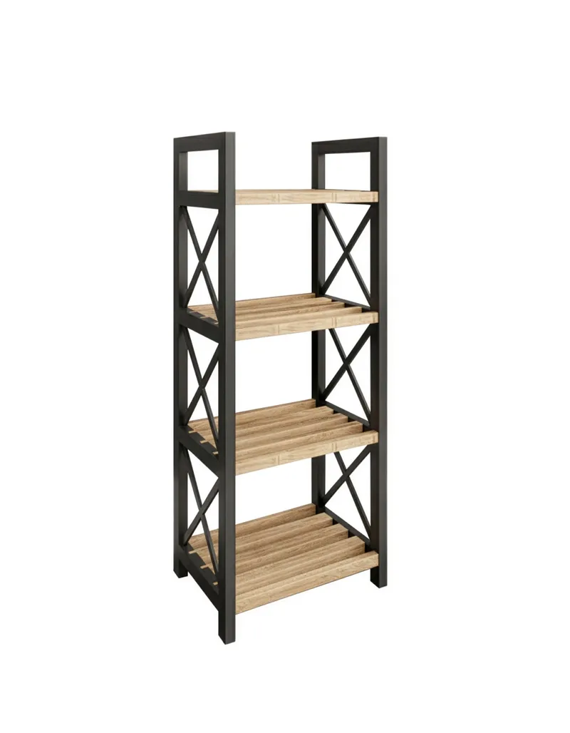 Heba Multifunksjonshylle 64 cm - Svart - Oppbevaring - Hyller - Hylleplan & hyllekonsoll