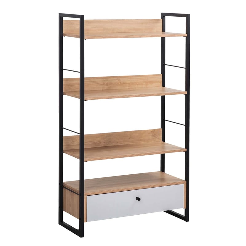Shelf HOME4YOU - eik/hvit - Oppbevaring - Hyller - Hylleplan & hyllekonsoll