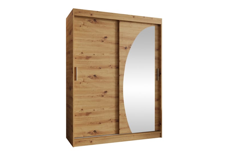 Amira Garderobeskap Med Speil 150x200 cm - Oppbevaring - Klesoppbevaring - Garderober & garderobesystem