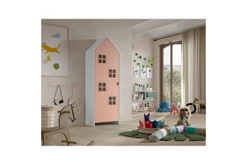 Garderobe Casami Brugge Rosa - Rosa - Oppbevaring - Klesoppbevaring - Garderober & garderobesystem