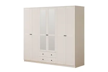 Savon Garderobesskåp 210x210 cm - Matt Hvit - Oppbevaring - Klesoppbevaring - Garderober & garderobesystem - Garderobeskap & klesskap