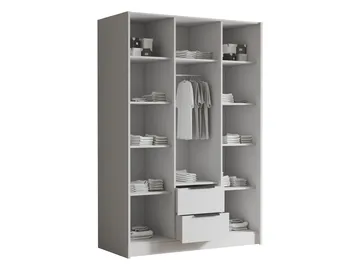 Varros Garderobeskapeskap med speil 150x216 cm - Brun - Oppbevaring - Klesoppbevaring - Garderober & garderobesystem