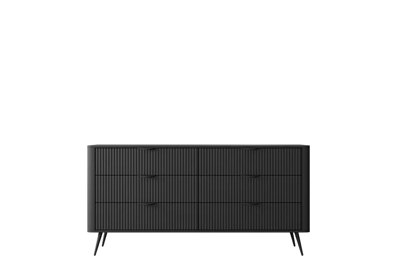 Forba Kommode 164 cm, Svart