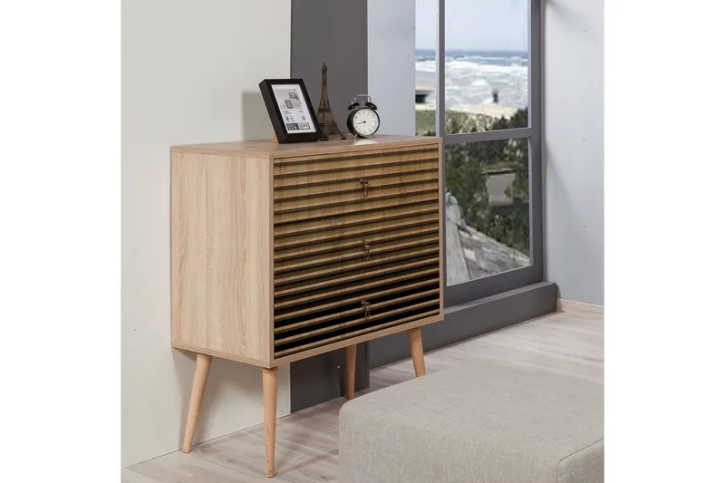 Brokind Kommode 90 cm - Brun - Oppbevaring - Oppbevaringsmøbler - Kommode - Entrekommode