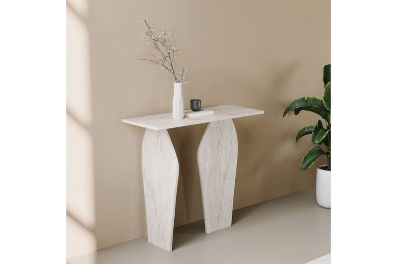 Decorotika Kommode 100 cm - Travertin - Møbler - Bord - Avlastningsbord - Konsollbord