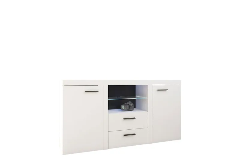 Eirwen Kommode 157 cm, Hvit