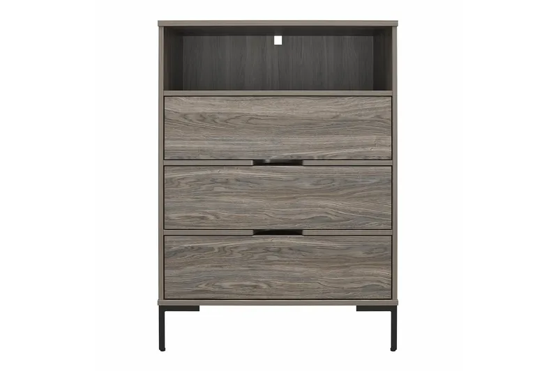 Rayburn Kommode Grå - Dorel Home - Oppbevaring - Oppbevaringsmøbler - Kommode - Entrekommode