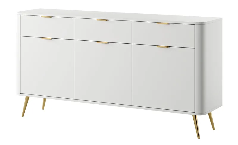 Walia Kommode 163 cm - Hvit - Oppbevaring - Oppbevaringsmøbler - Kommode