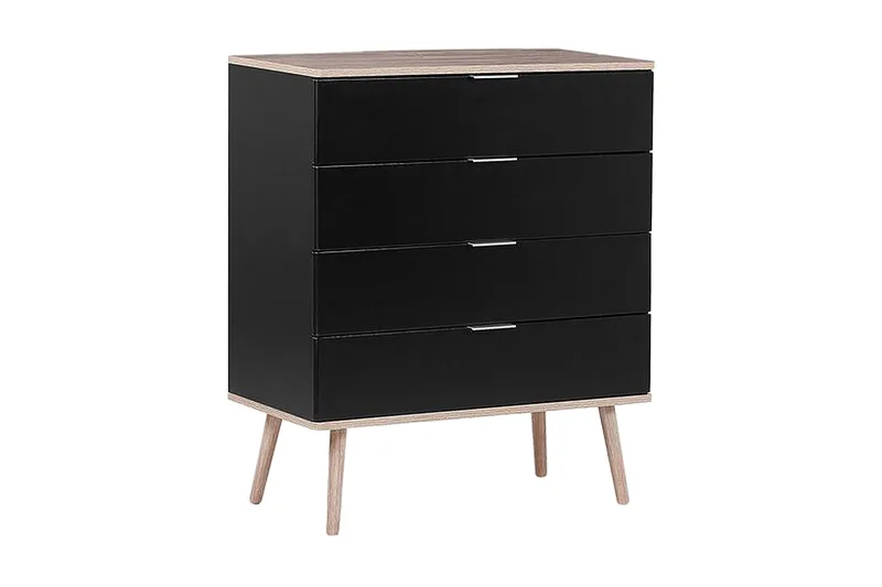 Walpi Kommode 79 cm, Svart