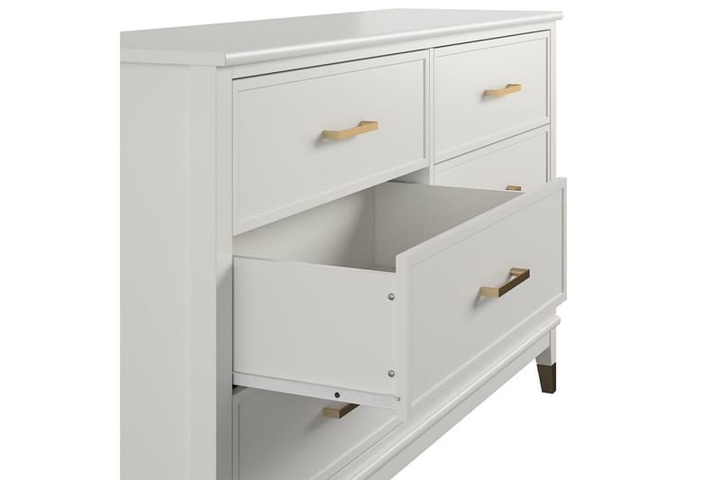 Westerleigh Kommode 144x41 cm Hvit - Oppbevaring - Oppbevaringsmøbler - Kommode