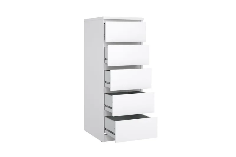 Salomns kommode 111,3 cm - Hvit høyglans - Oppbevaring - Oppbevaringsmøbler - Kommode