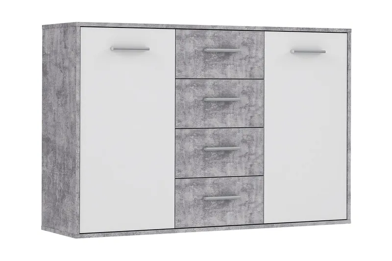Haba Skjenk 34x123 cm, Grå