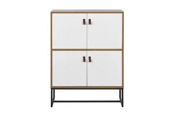 Nueva skjenk 76x39 cm - Lysebrun / Hvit - Oppbevaring - Oppbevaringsmøbler - Sideboard & skjenker