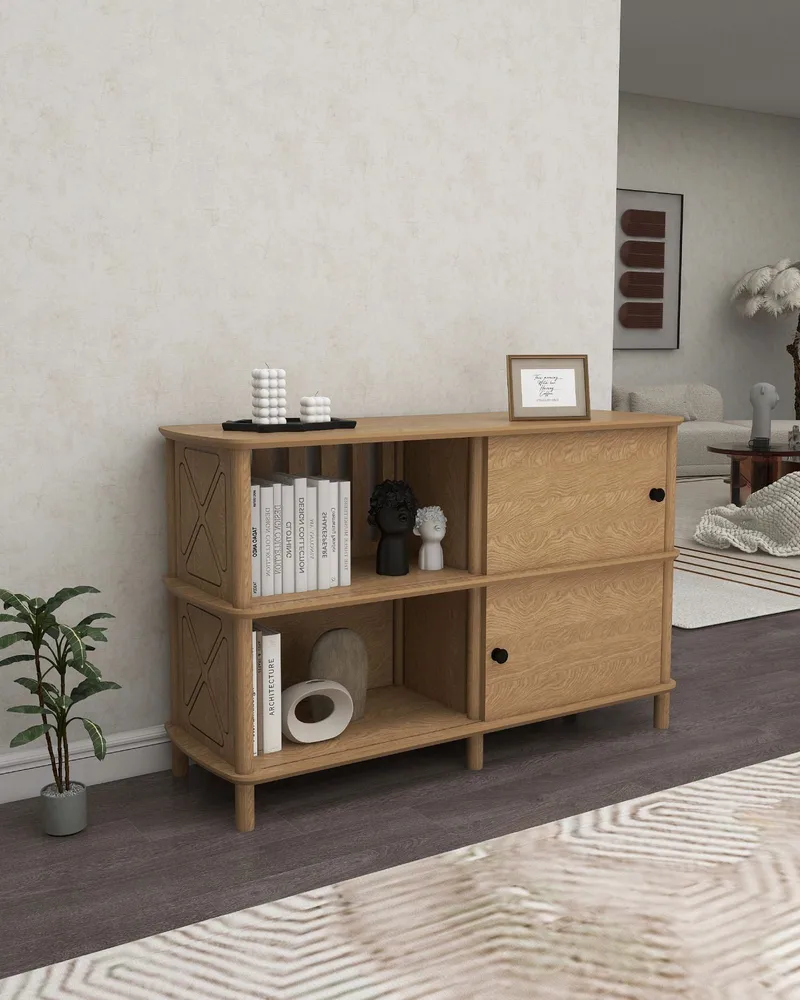 Sivora Konsollbord 120 cm - Eik - Oppbevaring - Oppbevaringsmøbler - Sideboard & skjenker