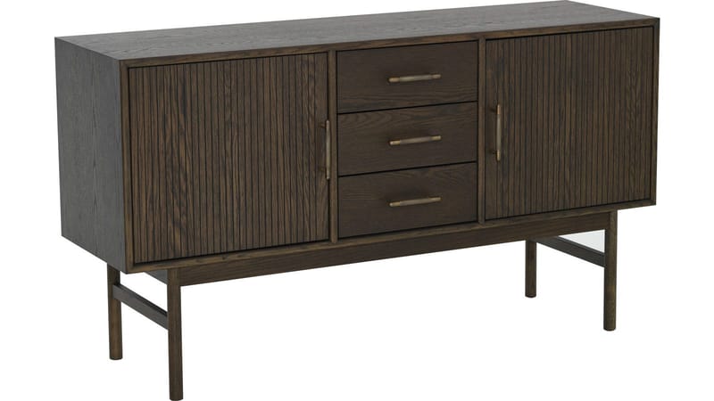 Skjenk Porsvik - brunlakkert eikefiner - Oppbevaring - Oppbevaringsmøbler - Sideboard & skjenker