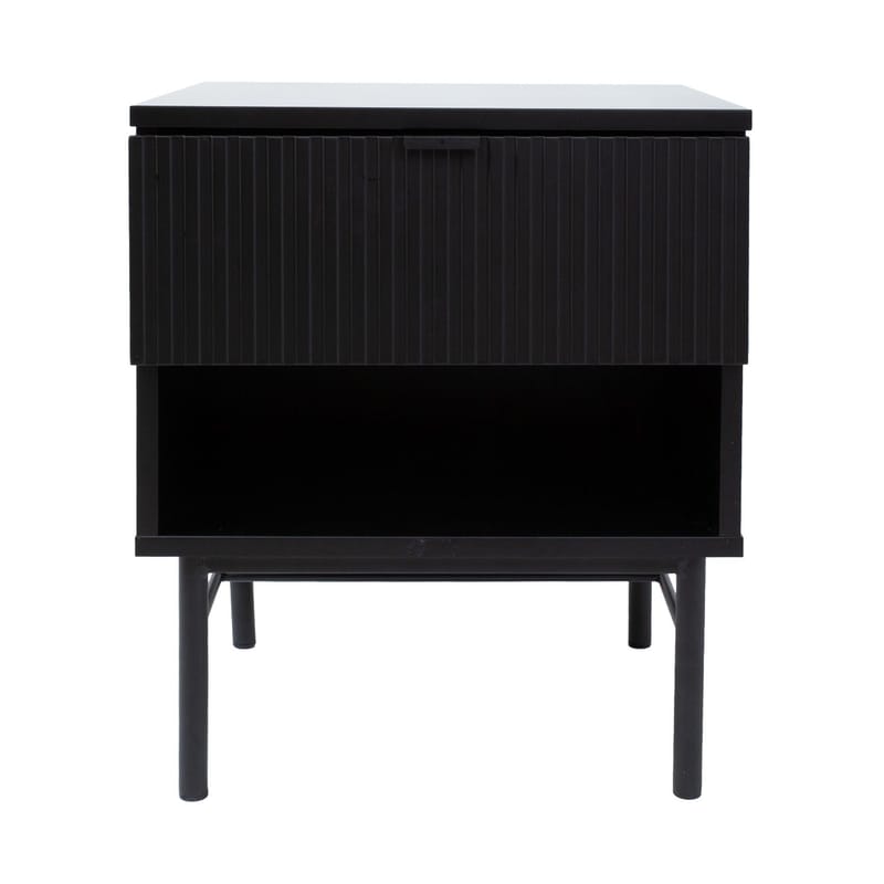 Nattbord HOME4YOU Sequence 45x40x55 cm Svart - Svart - Oppbevaring - Skap - Oppbevaringsskap