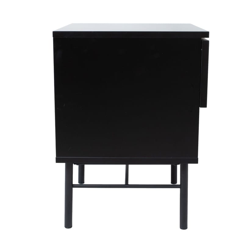 Nattbord HOME4YOU Sequence 45x40x55 cm Svart - Svart - Oppbevaring - Skap - Oppbevaringsskap