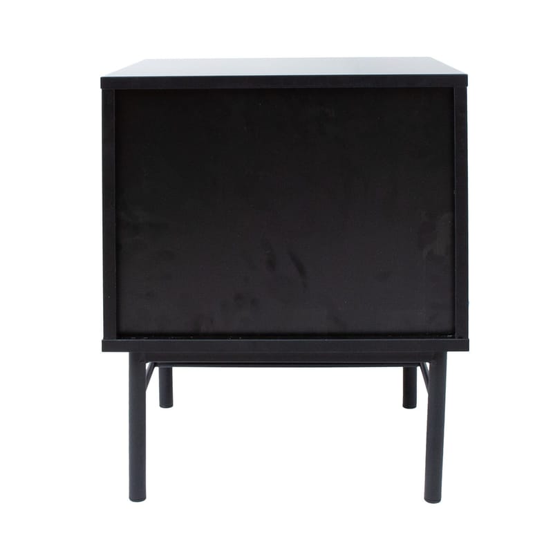 Nattbord HOME4YOU Sequence 45x40x55 cm Svart - Svart - Oppbevaring - Skap - Oppbevaringsskap