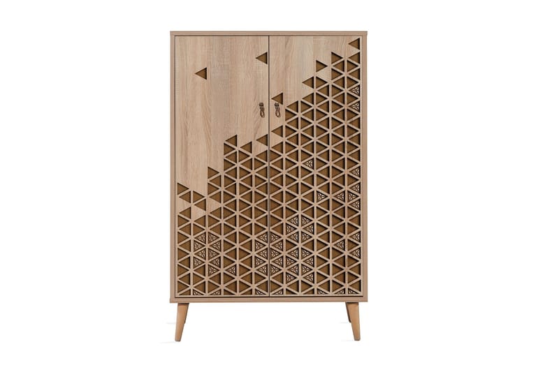 Brokind Oppbevaringsskap 80 cm - Brun/Eik/Beige - Oppbevaring - Skap - Oppbevaringsskap