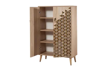 Brokind Oppbevaringsskap 80 cm - Brun/Eik/Beige - Oppbevaring - Skap - Oppbevaringsskap