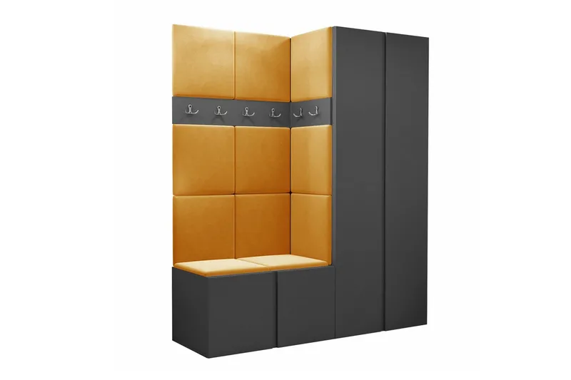 Dunvegan Highboard Graphite - Oppbevaring - Skap - Oppbevaringsskap