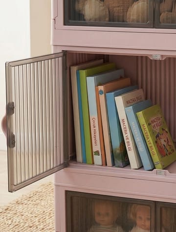 Flerbruks skap Hanah Home Lavine 127 (56 x 127 x 56 cm) Pulver - Oppbevaring - Skap - Oppbevaringsskap - Omkledningsskap