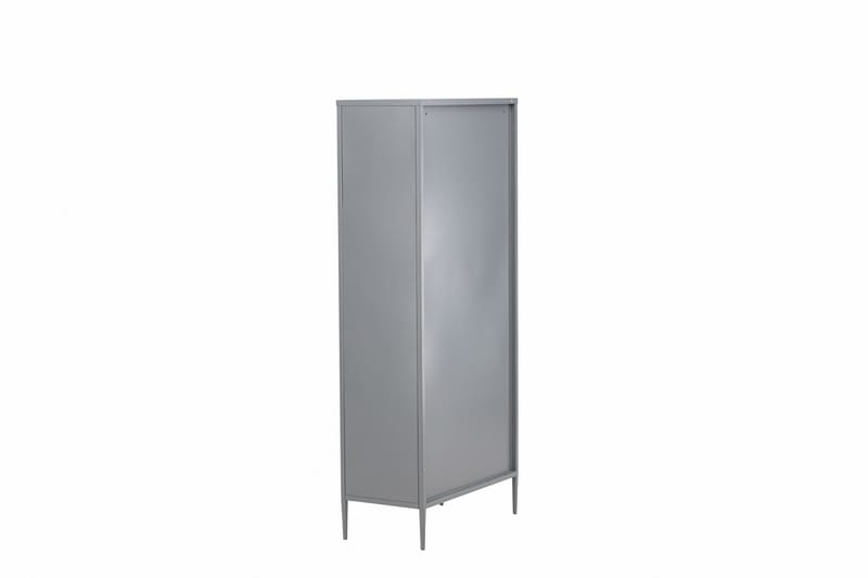 La Paz vitrineskap 70x160 cm lysgrå - Oppbevaring - Skap - Vitrineskap