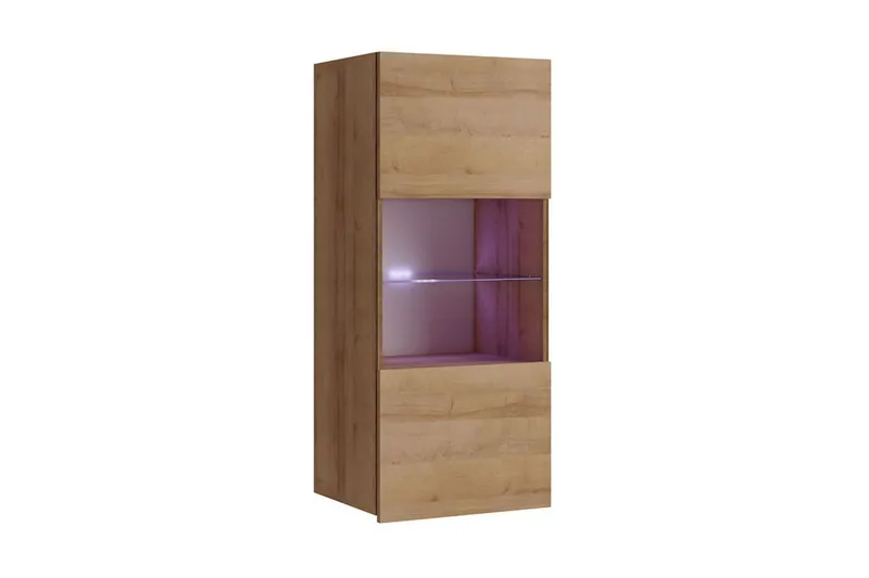 Tessan Vitrineskap 45 cm Vegghengt, Tre