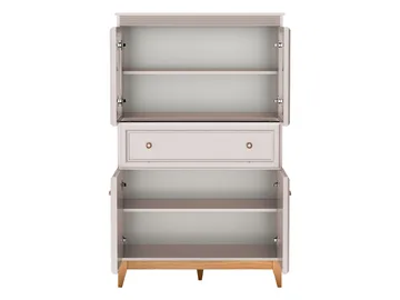 Zeylor Vitrineskap 151 cm - Oppbevaring - Skap - Vitrineskap