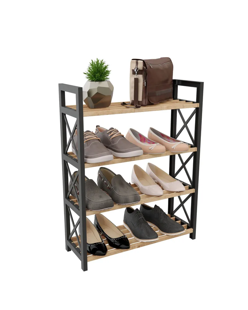 Lekora Multifunksjonshylle 64 cm, Svart