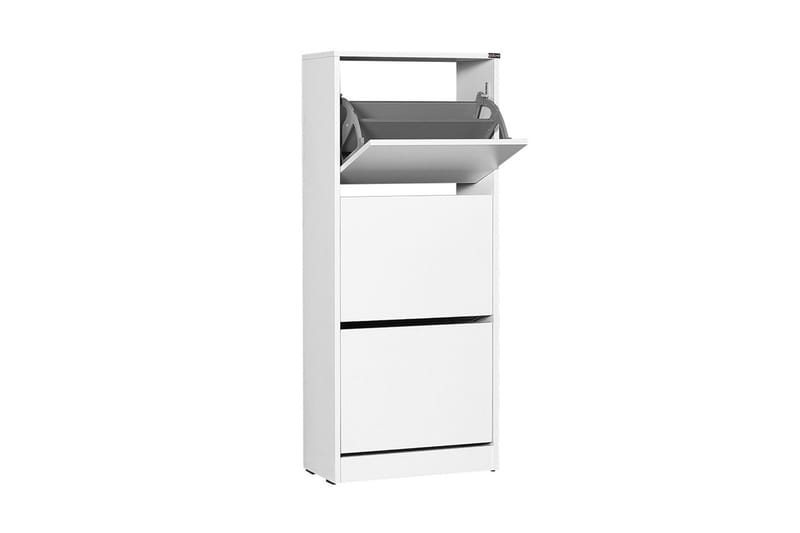 Shoe Cabinet Hvit - Hvit - Oppbevaring - Skooppbevaring