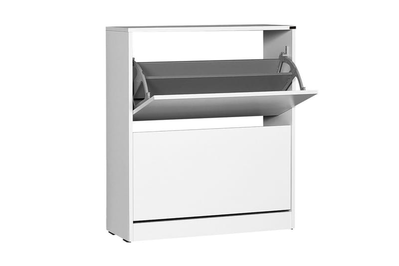 Shoe Cabinet Hvit - Hvit - Oppbevaring - Skooppbevaring