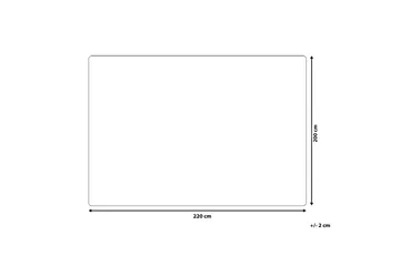 KANDILLI Pledd 200 | 220 cm - Hvit - Tekstiler - Pute & pledd - Tepper & pledd