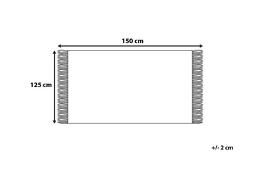Merricks Pledd 125x150 cm - Grå - Tekstiler - Pute & pledd - Tepper & pledd