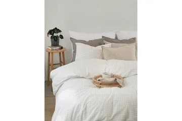 Dynetrekksett Enkeltseng 2-Delers Birger Flanell - Offwhite - Tekstiler - Sengetøy - Sengetøysett & dynetrekksett