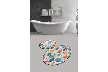 Chilai Home Badematte Sett med 2 - Multi - Tekstiler - Tepper & Matter - Baderomsmatte