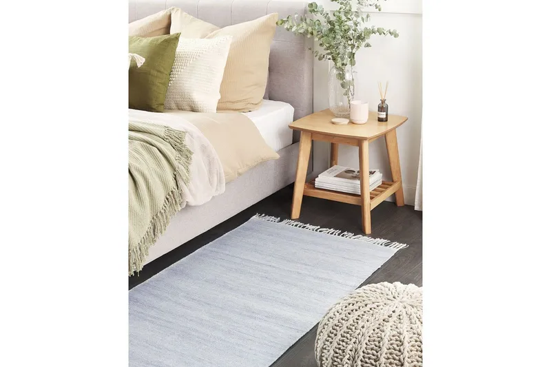 Flatvevd Malhia - Blå, 80x150 cm - Tekstiler - Tepper & Matter - Små tepper