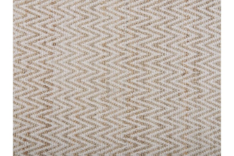 Matte beige 140 x 200 cm AFRIN - Beige - Tekstiler - Tepper & Matter - Flatvevde tepper