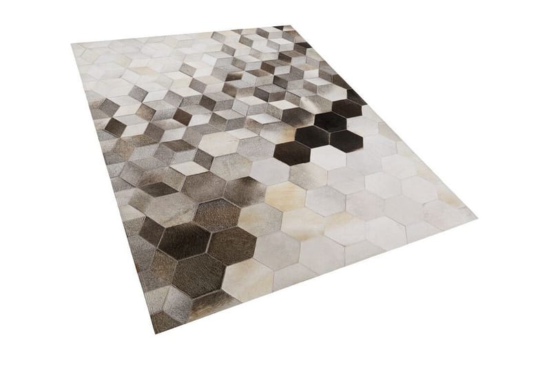 Gavik Matte 160x230 cm - Grå - Tekstiler - Tepper & Matter - Orientalske tepper - Lappetepper