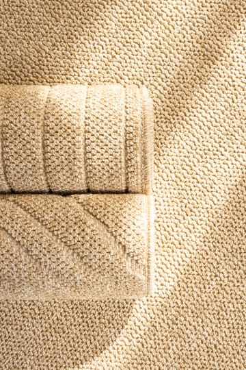 Maskinvevd teppe Capri Plain rund 200 cm - Jute - Tekstiler - Tepper & Matter - Store tepper