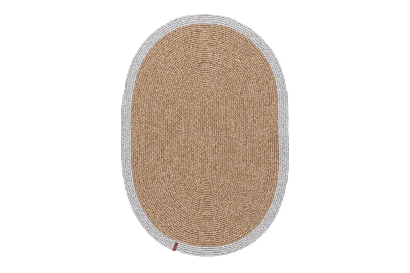 Fielo Bomullsmatta 80x120 cm Rektangulär Grey/Brown 80x120 cm