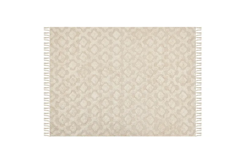Aksaray Bomullsteppe 160x230 cm - Beige - Tekstiler - Tepper & Matter - Moderne tepper - Bomullstepper