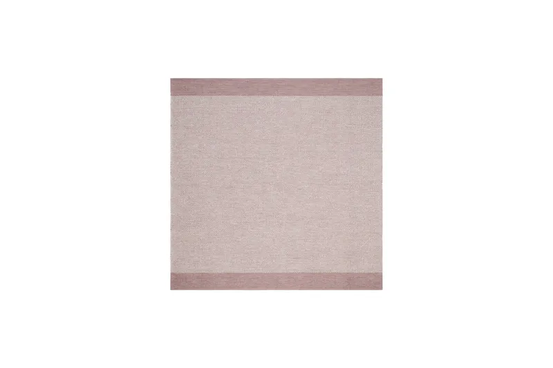 Alva Bomullsteppe 300x300 cm Kvadratisk, Rosa