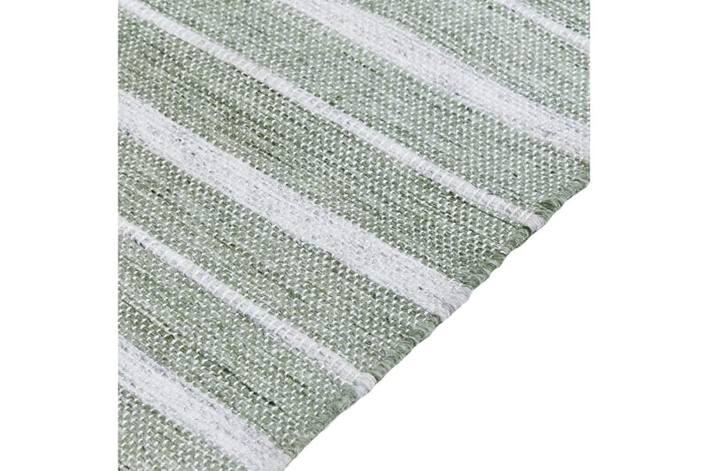 Bademli Ryeteppe 160x230 cm - Grønn - Tekstiler - Tepper & Matter - Flatvevde tepper