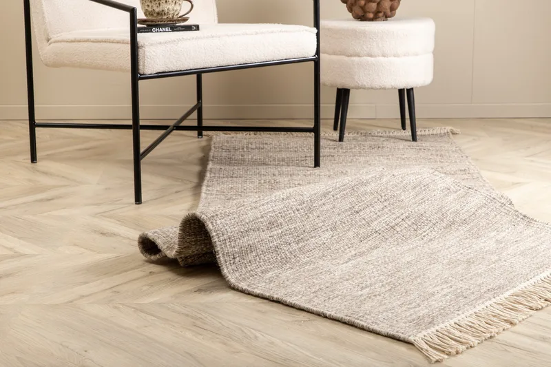 Cyrus Ullmatte 80x250 cm - Beige - Tekstiler - Tepper & Matter - Moderne tepper - Ullteppe