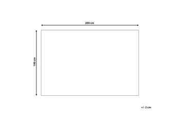 Daday Juteteppe 140x200 cm - Beige - Tekstiler - Tepper & Matter - Moderne tepper - Sisaltepper