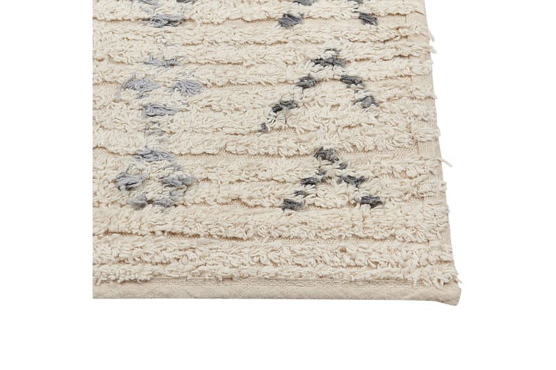 Dispur Bomullsteppe 140x200 cm - Beige - Tekstiler - Tepper & Matter - Moderne tepper - Bomullstepper