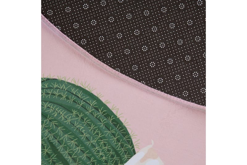 Eldivan Ryeteppe 120x120 cm - Rosa - Tekstiler - Tepper & Matter - Moderne tepper - Wiltontepper