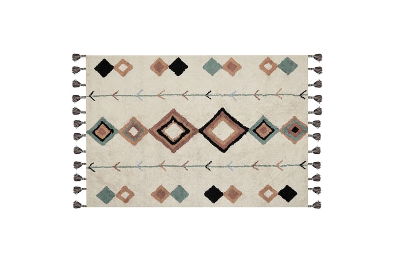 Eskisehir Bomullsteppe 140x200 cm, Beige